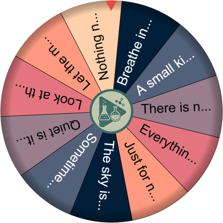 A quiet spin for a quote