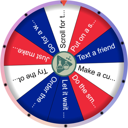 A coin flip, alone and tired