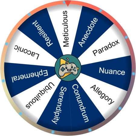 A last-minute vocabulary spin