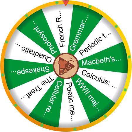 The page of notes, the spin of the wheel