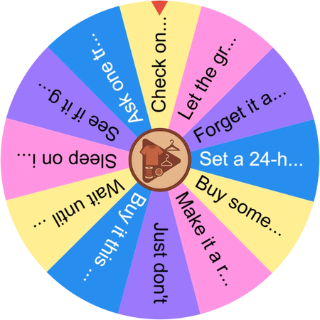 The Saturday morning hesitation