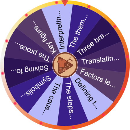 A quiet moment before the wheel spins